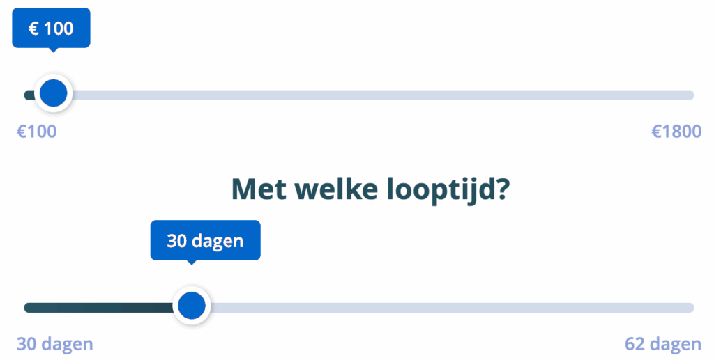 100 euro minilening