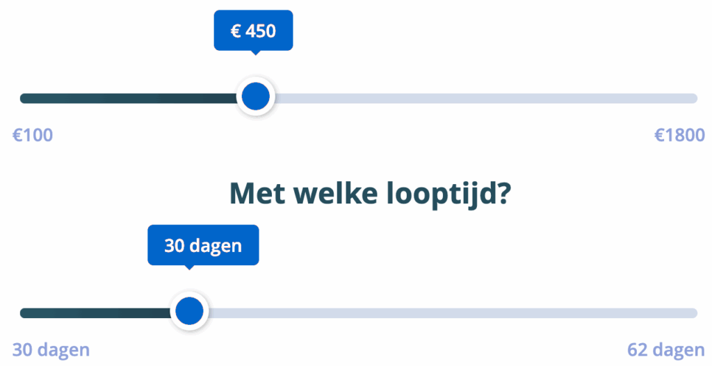 450 euro lenen