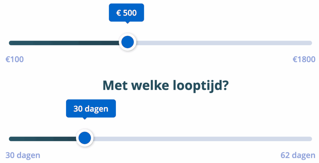 500 euro lenen