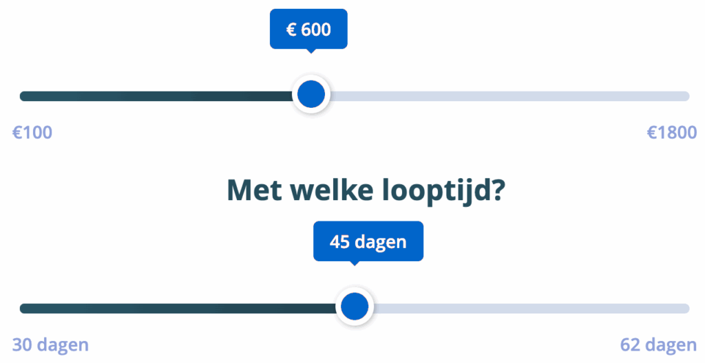 600 euro lenen